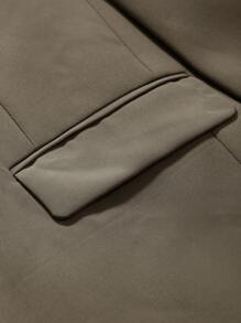 DAZY Ladies' Autumn Business Casual Lapel Neck Long Sleeve Blazer,Fall Women Clothes