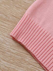 Baby Mädchen Pullover mit Rüschenbesatz,