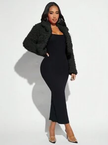 SHEIN SXY 女裝夾克(全部由...製造) - 黑色 - 查看 6