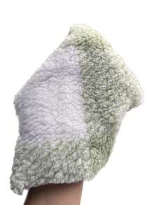 SHEIN Essnce Của phụ nữ Kiểm tra Dây kéo áo có mũ Thường xuyên Áo khoác - Màu xanh Bạc hà - Xem 7