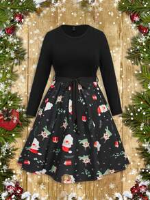 Flirla 大碼連身裙 - 彩色 - 查看 1