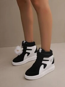 qishangda Women's Platform Wedge Thick Bottom Casual Sports Shoes, Women's Sneakers With 8cm Heel Height, Sports Running Shoes