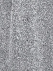 Chiquease Lapel Neck Double Breasted Overcoat Fall Cloth For Women - Grey - View 7