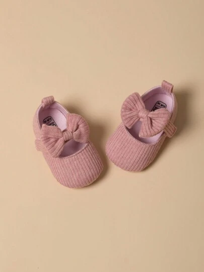 carino mary jane Infante Scarpette da ballo con con fiocco Decorazioni