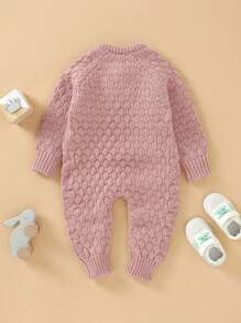 Combinazione In Maglia Con Maglione A Rombi Per Bambini
