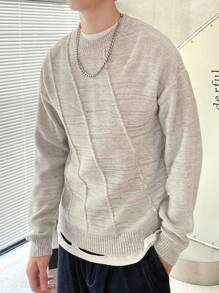 Claim Dot Nam Tay áo dài Áo len - Nhiều màu - Xem 3