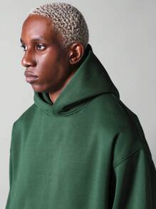 SUMWON 圣帕特里克节幸运符优质森林绿色超大套头连帽衫羊毛运动衫爱尔兰主题休闲运动街头装非常适合 3 月 17 日庆祝活动 - 綠色 - 查看 6