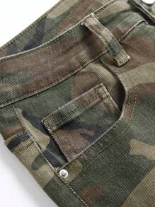 Manfinity EZcore Men's Camouflage Jeans - Multicolor - View 4