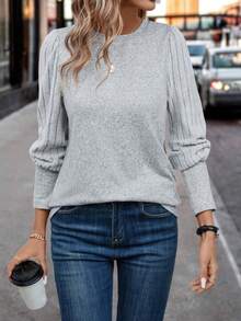 SHEIN LUNE 燈籠袖t恤