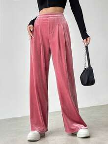 SHEIN Essnce 女性長褲 - 粉色 - 查看 5