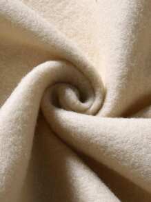 男士山地图案抽绳连帽衫，长袖上衣