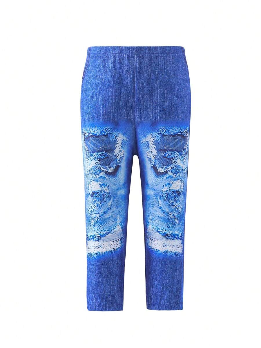 Pantaloni Stampati Per Neonati