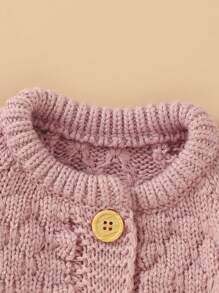 Combinazione In Maglia Con Maglione A Rombi Per Bambini