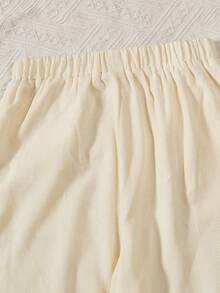 SHEIN 女孩(大孩子)的休閒多彩三件套都市風格服裝,搭配長褲 - 彩色 - 查看 8