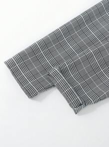 Con trai Kẻ sọc Bộ đồ Và Quần Quý ông Trang phục - Xám - Xem 5