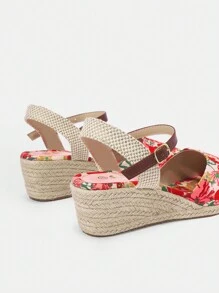 SheIn VCAY 女性塊跟厚底涼鞋 - 彩色 - 查看 5