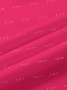 時尚多用聖誕老人圓領汗衫 - 玫紅色 - 查看 4