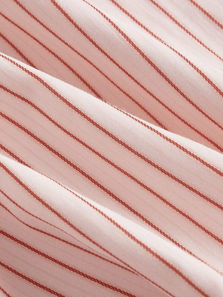 Women's Striped Shirt Dress