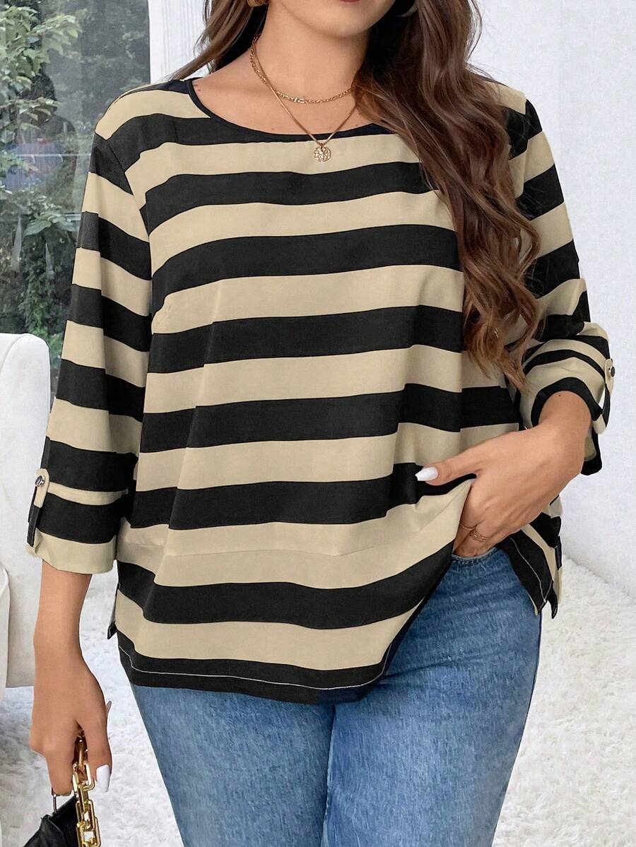 Calvaya 大碼襯衫 - 彩色 - 查看 1