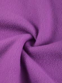 Manfinity LEGND Nam Áo nỉ có mũ Với In thư - Màu tím - Xem 7