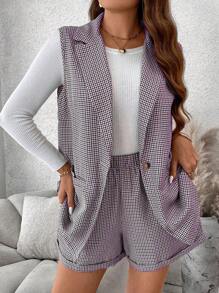 SHEIN Franclia 大碼西裝套裝 - 彩色 - 查看 1