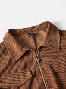 孕婦連體褲 - 棕色 - 查看 8