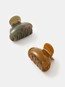 BizChic Hair Claw Set - Multicolor - View 3