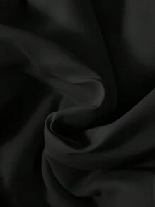 SHEIN Baby Boy Teddy Lined 3D Ear Design Hooded Coat - Black - View 3