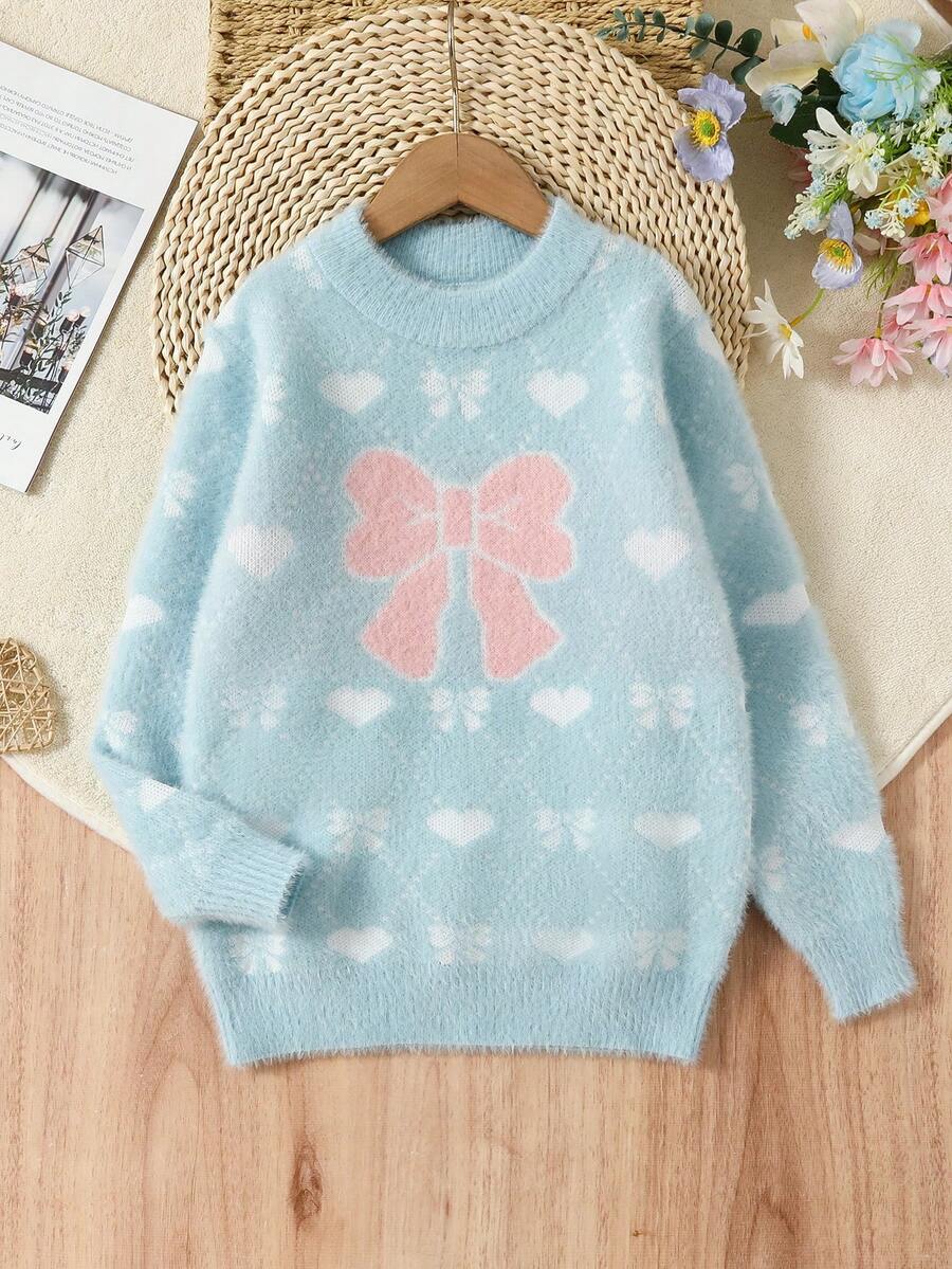 SHEIN 女童(大)針織衫 - 彩色 - 查看 1