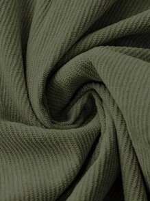 Calvaya Hơn Chất rắn Quần chân thẳng - xanh quân đội - Xem 3