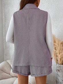 SHEIN Franclia 大碼西裝套裝 - 彩色 - 查看 2