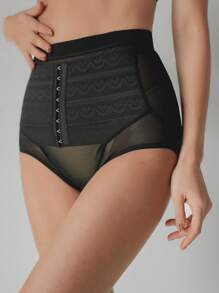 DAZY Women's Perspective Sheer Mesh Shapewear Bottoms