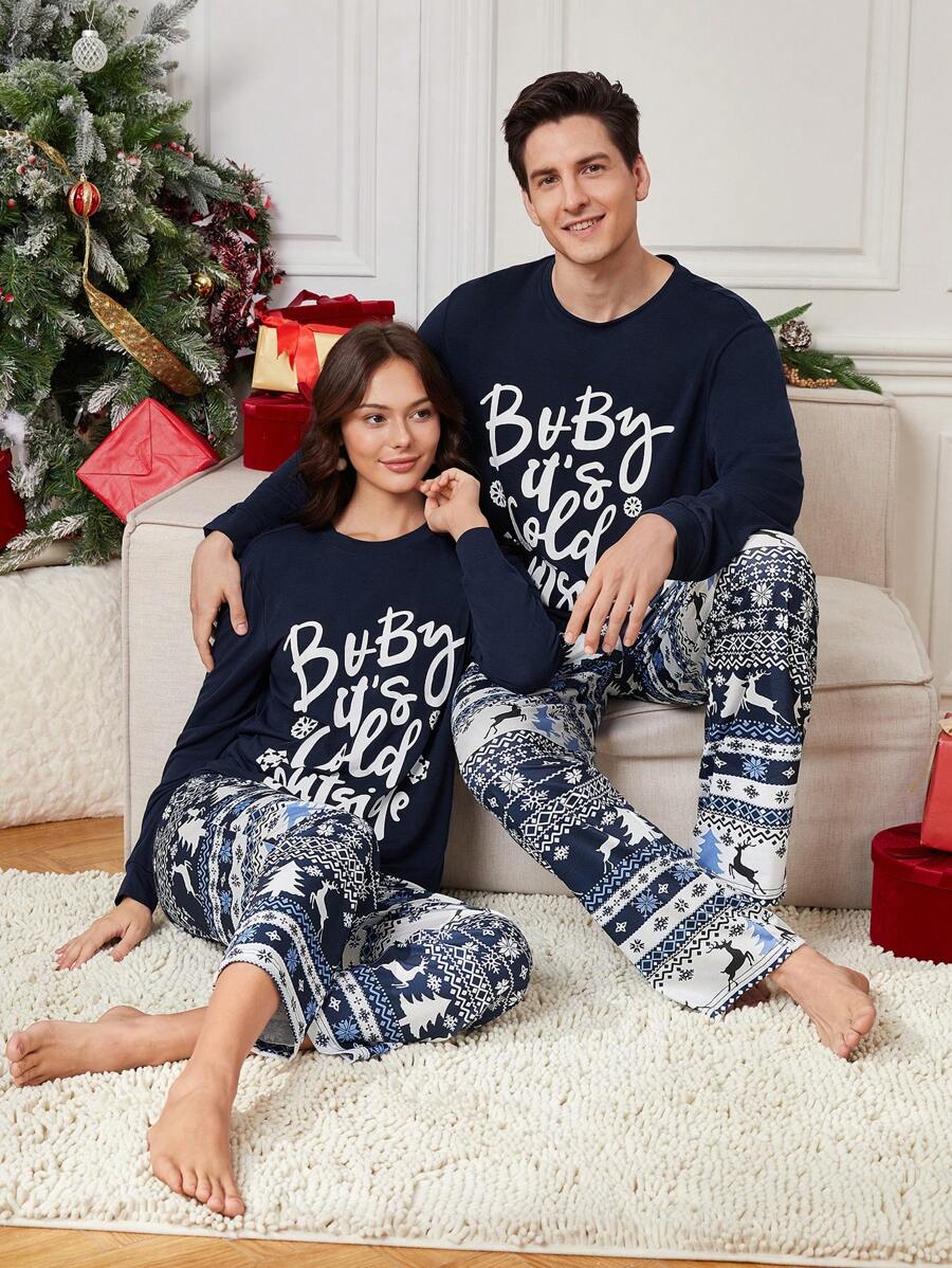 Của phụ nữ Giáng sinh Bộ mặc nhà - Nhiều màu - Xem 1