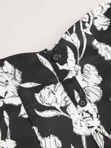 Vintamour 女款花卉印花半身裙