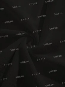 In Giáng sinh Thả vai Áo nỉ - màu đen - Xem 4