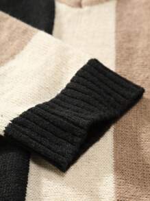 Manfinity Hypemode Nam Sọc dọc Áo len - Nhiều màu - Xem 3