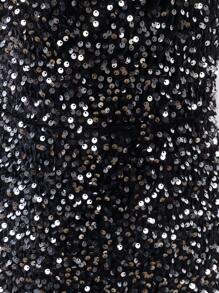 SHEIN Tween Girls 魅力亮片紧身派对连衣裙，适合生日派对、晚会、表演、婚礼