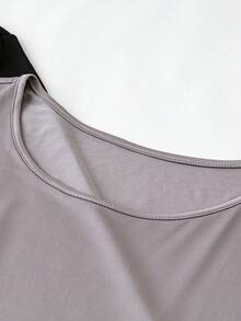 Calvaya 大尺碼女士三件式圓領連體衣 - 彩色 - 查看 5