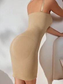 Women's Seamless Tummy Control Body Shaping Slip Dress