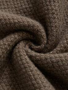 GIGOGOU 两件套秋冬女士毛衣套装休闲针织裤运动服秋季衣服 - 咖啡棕 - 查看 9