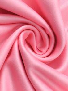 SHEIN Toddler Girls' Heart & Slogan Printed Sweatshirt - Pink - View 4