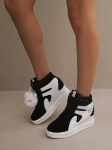 qishangda Women's Platform Wedge Thick Bottom Casual Sports Shoes, Women's Sneakers With 8cm Heel Height, Sports Running Shoes