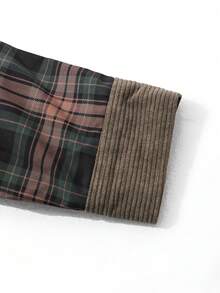 Manfinity Homme Nam In kẻ sọc Áo sơ mi - Nhiều màu - Xem 4