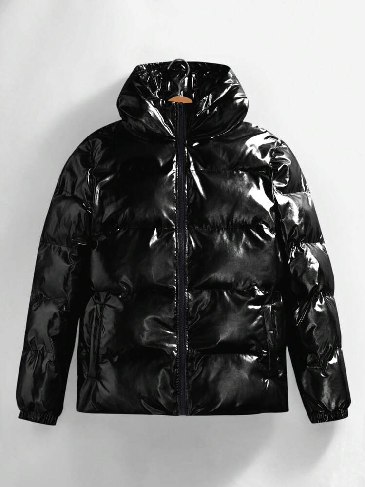 Anewsta BRENVOR ルーズフィット メンズスラントポケットパデッド