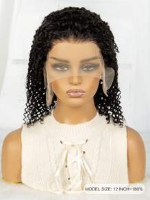 13x6 Bob Wig Human Hair 13x6 Lace Front Wigs Human Hair  Lace Short Bob Wigs Curly Brazilian Hair Wigs For Women Pre Plucked - SNatural - View 2