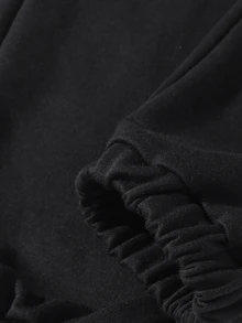 SHEIN Boys' Letter Printed Sweatshirt And Sweatpants Two Pieces Set - Multicolor - View 6