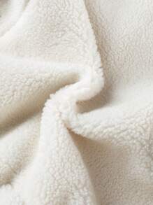 Manfinity Homme Men's Single Breasted Thickened Coat - Beige - View 7