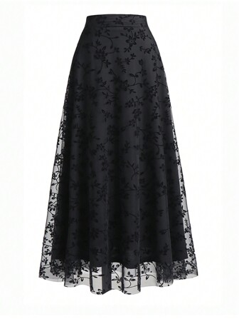 EARO Damen eleganter Pendler-Tüllrock