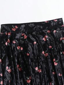 Falda Con Volantes Y Estampado Floral - Multicolor - Ver 4