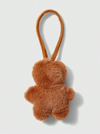 Accesorio De Llavero De Hombre De Galleta De Jengibre De Peluche De Regalo Romwe